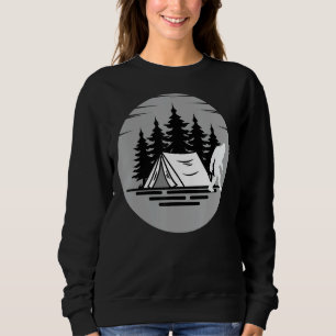Bigfoot in the Forest Sasquatch Yeti Sweatshirt