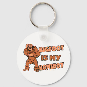 Bigfoot Is My Homeboy Key Ring