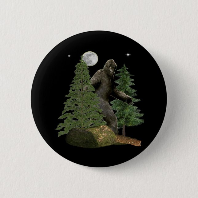 Bigfoot Items 6 Cm Round Badge (Front)
