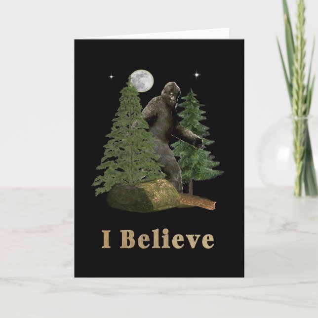 Bigfoot items card (Front)