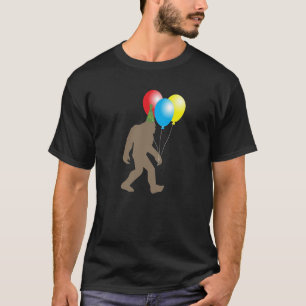 Bigfoot It's My Birthday Party Funny Sasquatch Bel T-Shirt