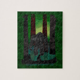 bigfoot jigsaw puzzle