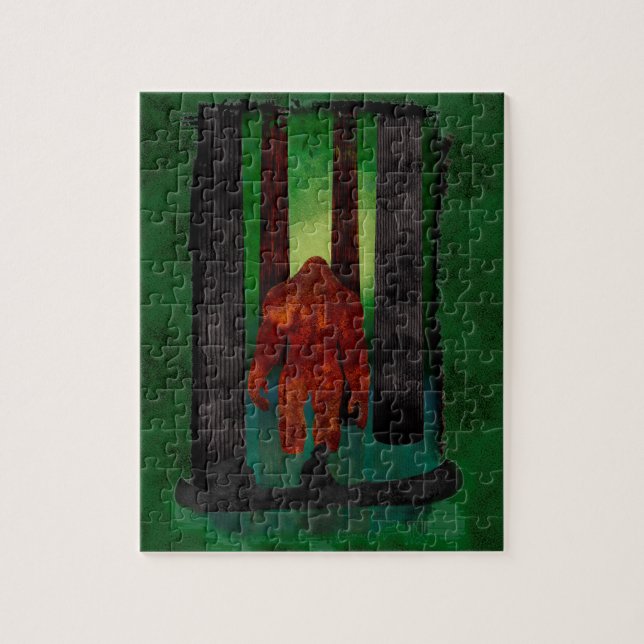 Bigfoot Jigsaw Puzzle (Vertical)