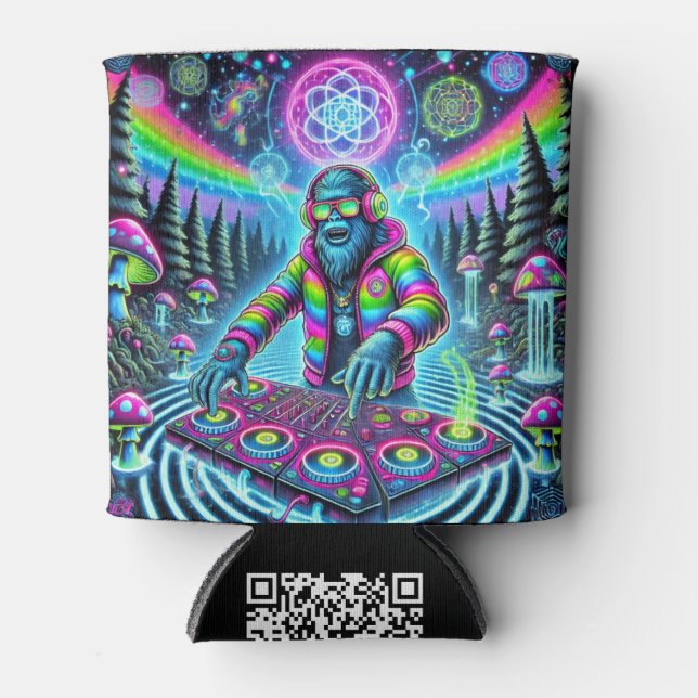 🚀 Bigfoot Just Levelled Up His Koozies! 🌌 Can Cooler (Front)