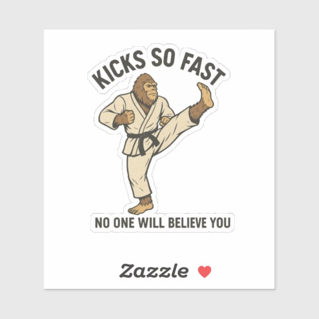 Bigfoot Karate Master (Sheet)