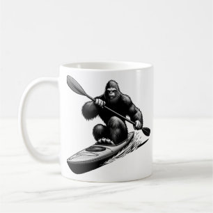Bigfoot Kayak Coffee Mug