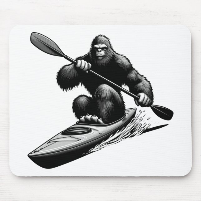 Bigfoot Kayak  Mouse Mat (Front)