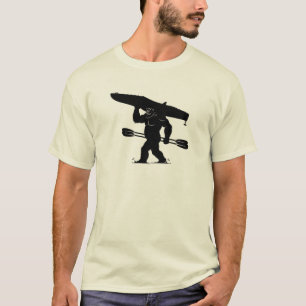 Bigfoot Kayaker T-Shirt