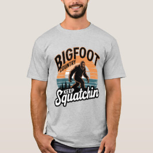 Bigfoot Keep Squatchin T-Shirt