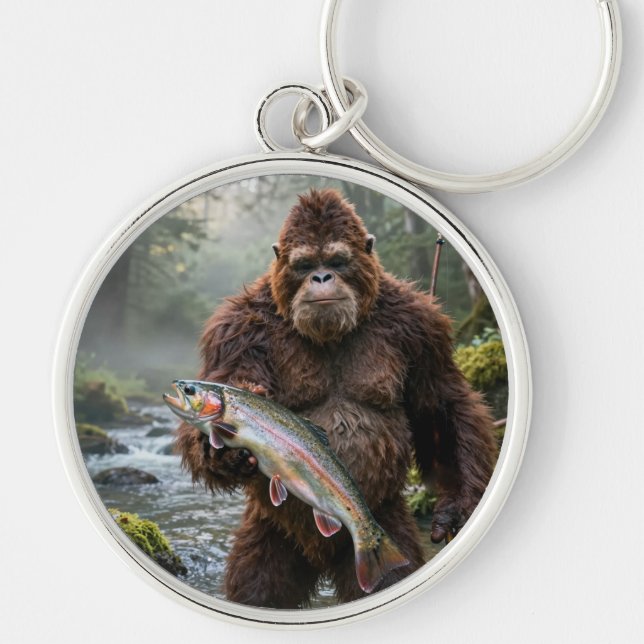 Bigfoot Key Ring (Front)