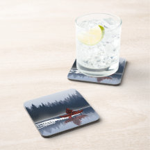 Bigfoot Lake Canoe Wilderness Pine Forest Camp 