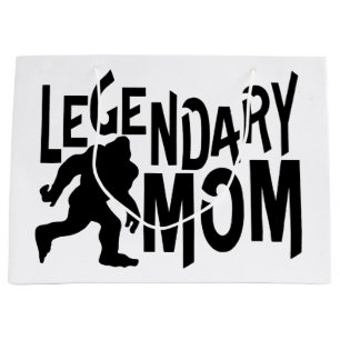 Bigfoot Legendary Mum Large Gift Bag