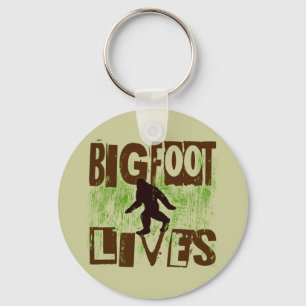 Bigfoot Lives Key Ring