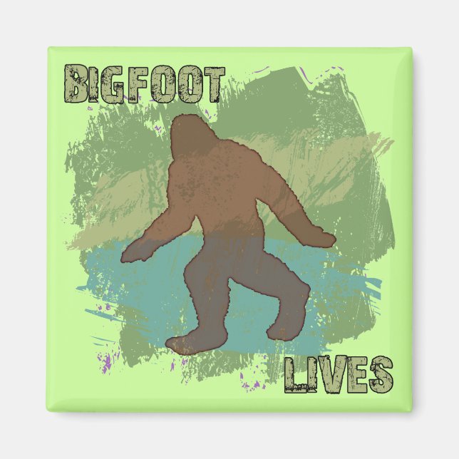 Bigfoot Lives Magnet (Front)