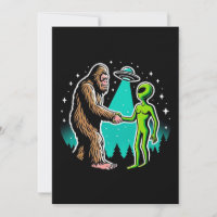 Bigfoot Meets Alien