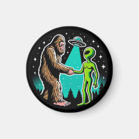 Bigfoot Meets Alien