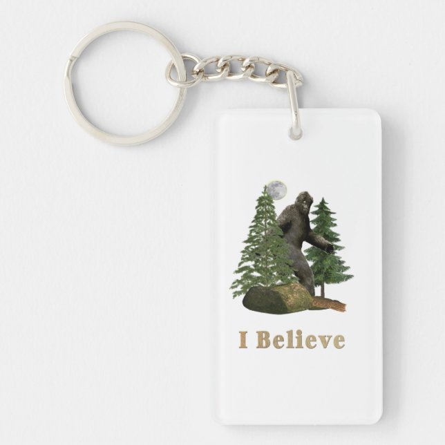 Bigfoot merchandise key ring (Front)