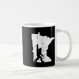 Bigfoot Minnesota State Map Sasquatch Men Women Gi Coffee Mug