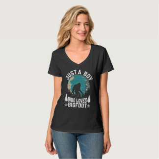 Bigfoot Moon graphic T-shirt for man women kids.