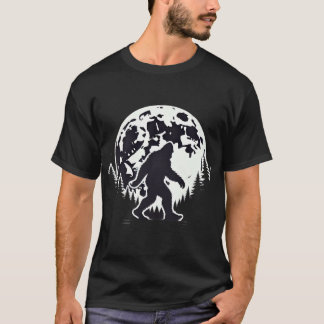 Bigfoot Moonlit Stroll T-Shirt