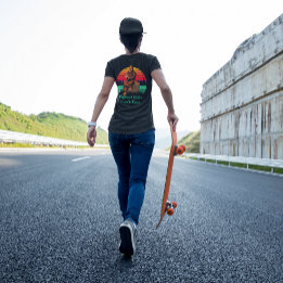 Bigfoot Morning Coffee Bigfoot Hair Don't Care T-Shirt