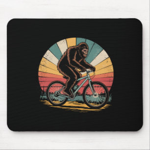 Bigfoot Mountain Bike Funny Mtb Biking Cycling Sas Mouse Mat