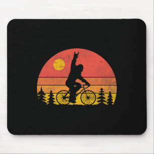 Bigfoot Mountain Bike Funny Mtb Biking Cycling Sas Mouse Mat