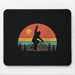 Bigfoot Mountain Bike Funny Mtb Biking Cycling Sas Mouse Mat