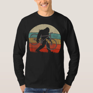 Bigfoot Mountain Bike Funny MTB Biking Cycling Sas T-Shirt