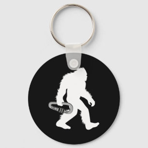 Bigfoot Mountain Climbing Sasquatch Climber Key Ring