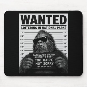Bigfoot Mugshot Mouse Mat