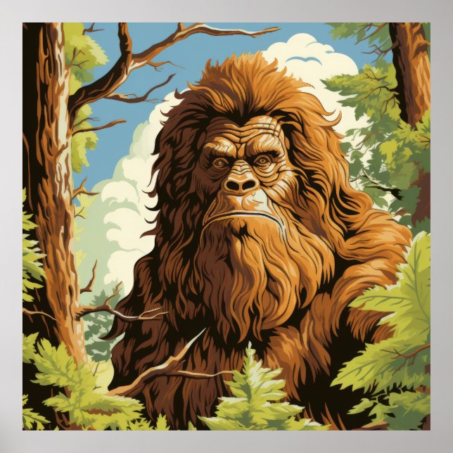 Bigfoot Mystery Poster (Front)