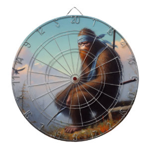 Bigfoot Ninja Dartboard