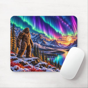 Bigfoot Northern Lights Mouse Pad