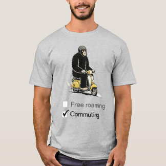Bigfoot on his scooter T-Shirt