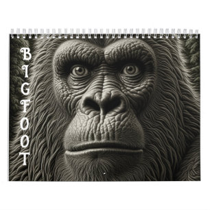 Bigfoot or Sasquatch Cryptid Calendar