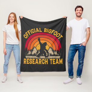 Bigfoot Original Research Team Fleece Blanket