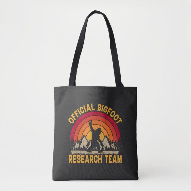 Bigfoot Original Research Team Tote Bag (Front)