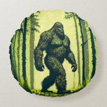 Bigfoot Out For A Forest Walk Sasquatch