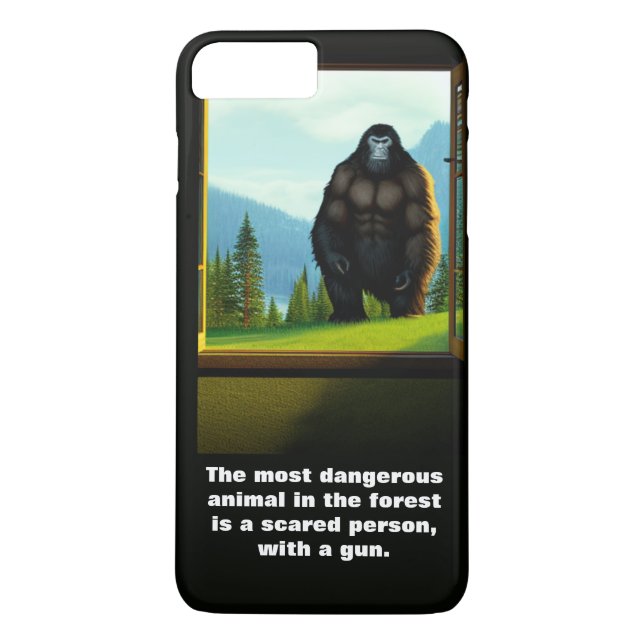 Bigfoot Outside Case-Mate iPhone Case (Back)