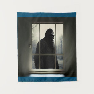 Bigfoot Outside My Window! Tapestry