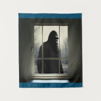 Bigfoot Outside My Window! Tapestry
