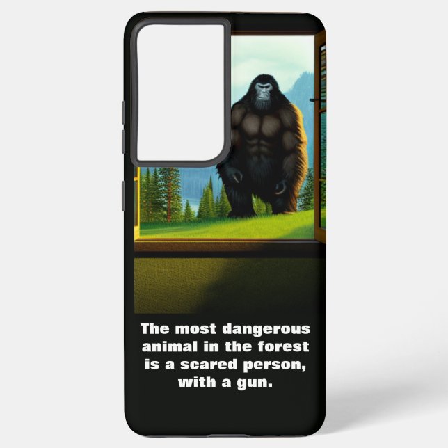 Bigfoot Outside Samsung Galaxy S21 Ultra Case (Back)