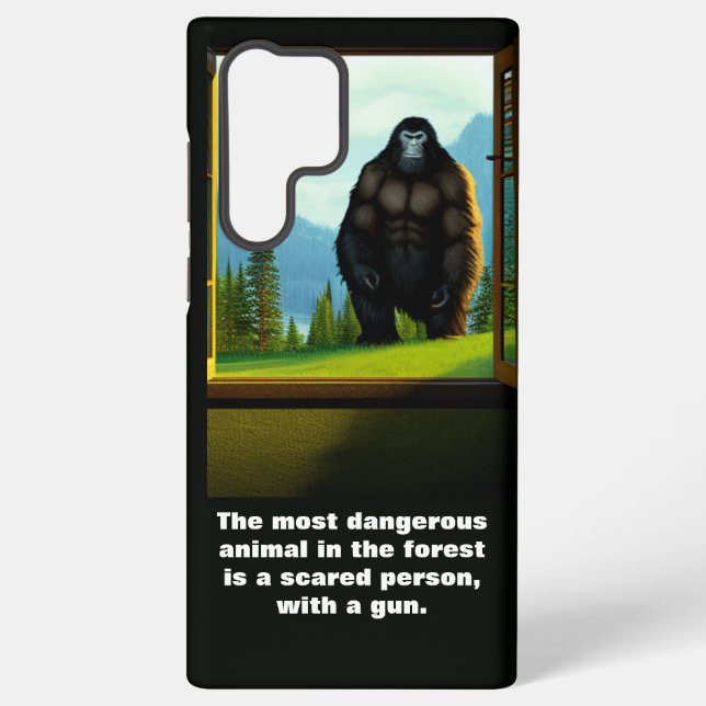 Bigfoot Outside Samsung Galaxy S22 Ultra Case (Back)
