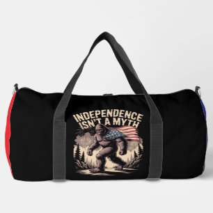 Bigfoot Patriot: Independence Isn't a Myth Duffle Bag