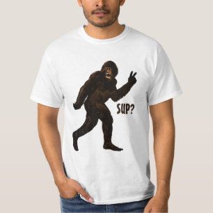 Bigfoot Peace  Sup? T-Shirt