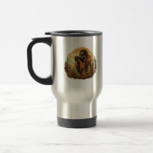 Bigfoot Peek-A-Boo Travel Mug