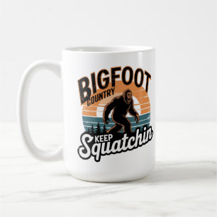 Bigfoot, Perfect for Sasquatch Lovers Coffee Mug