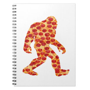 Bigfoot Pizza Notebook