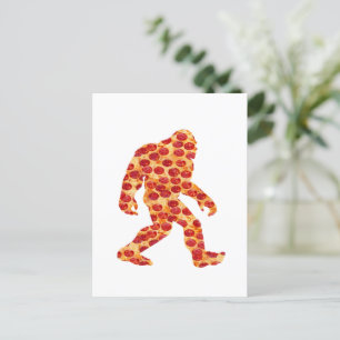 Bigfoot Pizza    Postcard